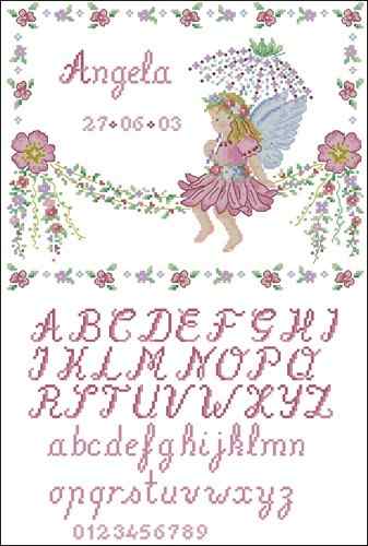 Схема вышивки крестом "Метрика A Little Fairy"