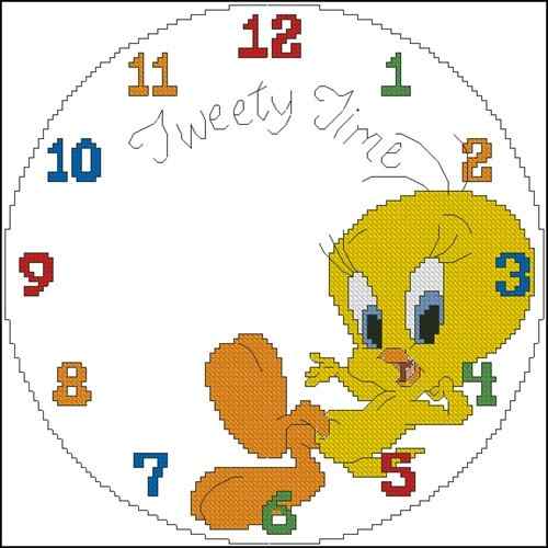 Схема вышивки крестом "Tweety-Time"