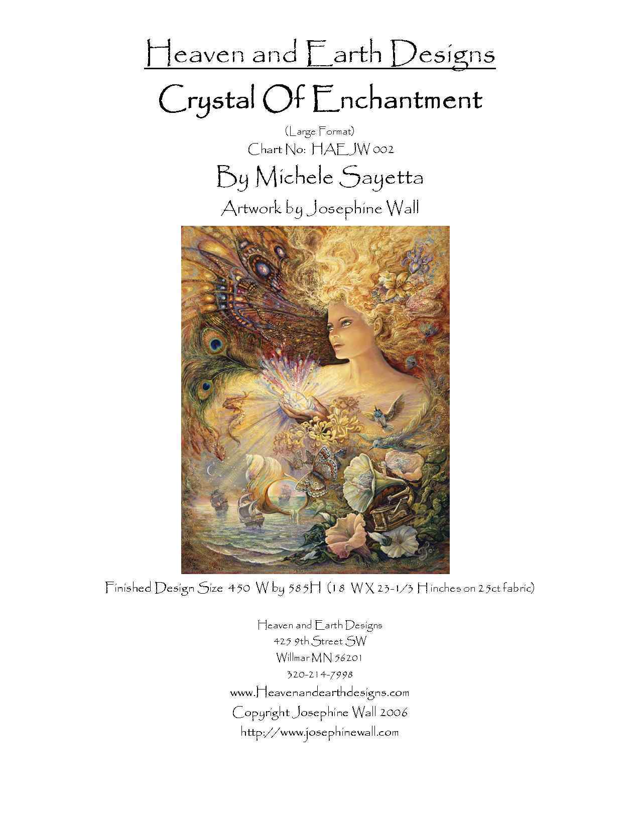 Схема вышивки "Crystal of Enchantment Large Chart Pack"