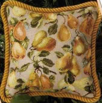 Схема вышивки "DVG Pears Pillow"