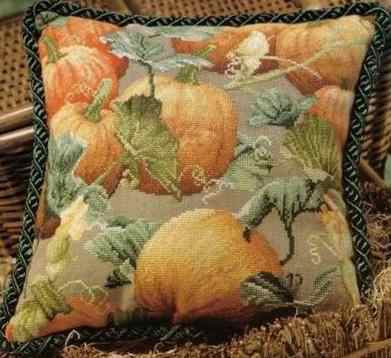 Схема вышивки "DVG Pumpkin Patch pillow"