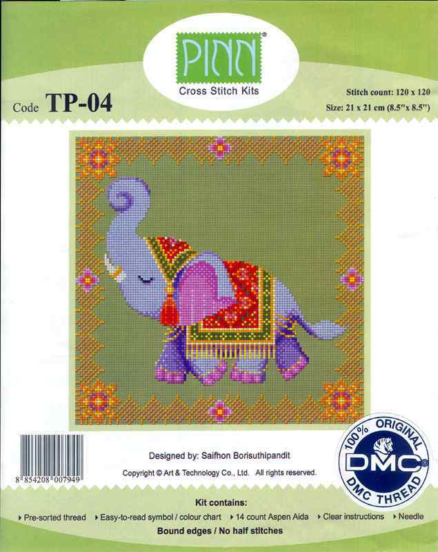 Схема вышивки "TP-04 Elegant Elephant"