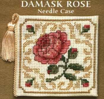 Схема вышивки крестом "Damask Rose"