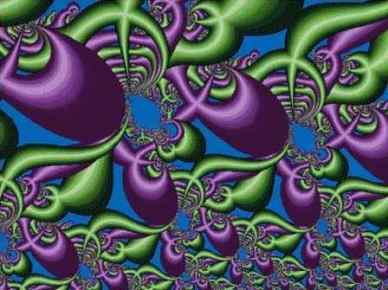 Схема вышивки крестом "Fractal 12"