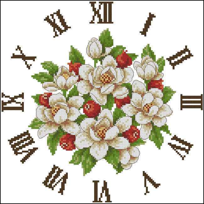 Схема вышивки крестом "Sguare A Arden"