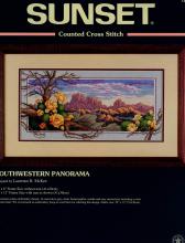 Схема вышивки "Sunset - South-Western Panorama"