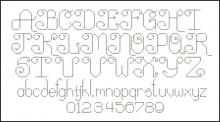 Схема вышивки крестом "Baby Bears Birth Sampler Alphabe"