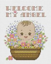 Схема вышивки "14-F Welcome my Angel!"