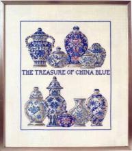 Схема вышивки "The Treasure of China Blue"