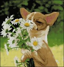 Схема вышивки крестом "С Любовью"