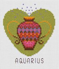 Схема вышивки "21-B Zodiac - Aquarius"