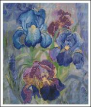 Схема вышивки крестом "Iris-Wall"