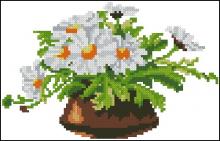 Схема вышивки крестом "Margueriten"