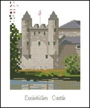 Схема вышивки крестом "Ireland  Enniskillen Castle"