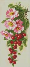 Схема вышивки крестом "Ripe Cherry"
