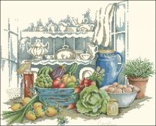 Схема вышивки крестом "Culinaire"