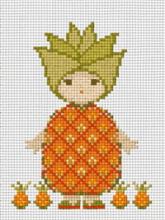 Схема вышивки "25-C Pineapple"