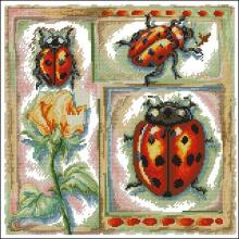 Схема вышивки крестом "EPX 3638 Ladybird"