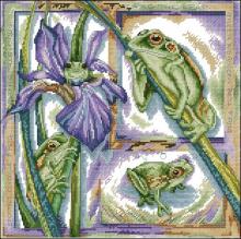 Схема вышивки крестом "EPX3639 Frog"