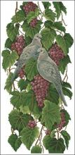 Схема вышивки крестом "Vineyard Doves"