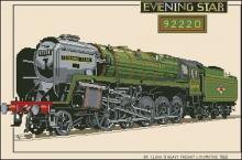 Схема вышивки крестом "CES127 Evening Star"