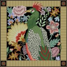 Схема вышивки крестом "Bird In The Garden Ii"
