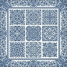 Схема вышивки крестом "Baroque"