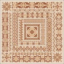 Схема вышивки крестом "Sampler Cove Sc1019 Amtrack"