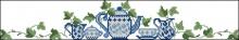 Схема вышивки крестом "Tea service"