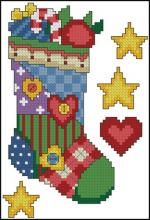 Схема вышивки крестом "Holiday Whimseis 9"