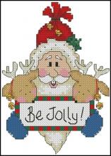 Схема вышивки крестом "Holiday Treats Be Jolly"