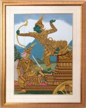 Схема вышивки "44-C Ramayana"