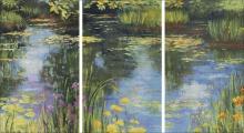 Схема вышивки крестом "Garden Pond CR-001"