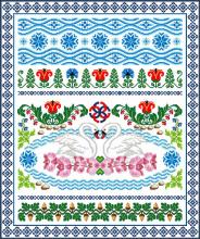 Схема вышивки крестом "Оберег"
