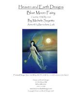 Схема вышивки "Blue Moon Fairy"