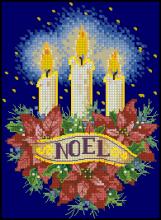 Схема вышивки "Candlelit Noel"