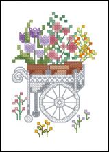 Схема вышивки "Flowcart"