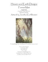 Схема вышивки "Forest Mist"