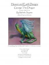 Схема вышивки "George the Dragon"