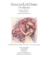 Схема вышивки "HAE-PL401 The Maiden"