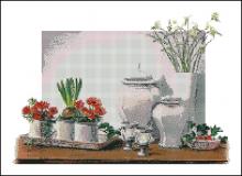 Схема вышивки "Kitchen still-life"