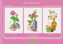 Схема вышивки "LEA-BD11-13 Shiny Blossom Chart Book"