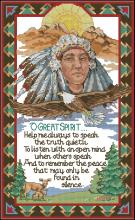 Схема вышивки "O Great Spirit"