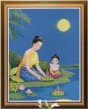 Схема вышивки "TD-11 Loy Krathong"