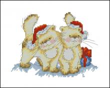 Схема вышивки крестом "Christmas Days"