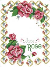Схема вышивки крестом "A Year Of Flowers June"