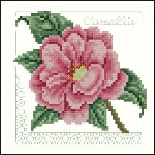 Схема вышивки крестом "Camellia"
