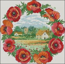 Схема вышивки крестом "Harvest Festiva"
