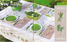 Схема вышивки крестом "Sets Aux Legumes Croquants - Ab"