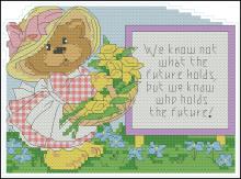 Схема вышивки крестом "Future Holds"